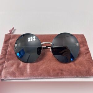 VERSACE Medusa Insignia Round Sunglasses